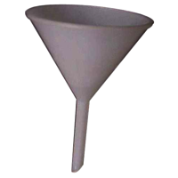 Plastic Long Stem Funnel