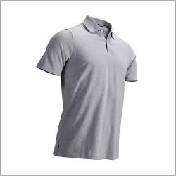 grey collar t shirt