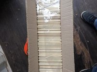 White Natural Wooden Ice Cream Stick
