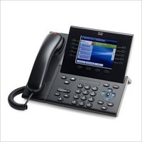 Cisco Ip Phone - Plastic, 17.5 X 19.5 X 6.5 Cm, Black | 3.5 Inch Lcd, Voip Communication, Energy Efficient, Ethernet & Usb Connectivity