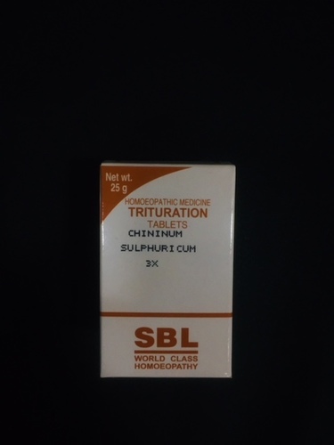 TRITURATION TABLETS CHININUM