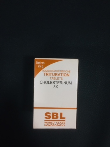 TRITURATION TABLETS Cholestrinum 3X