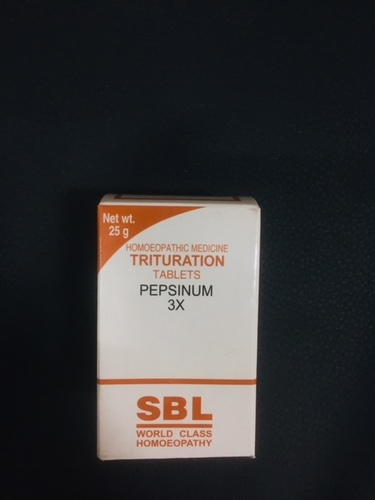 TRITURATION TABLETS Pepsinum