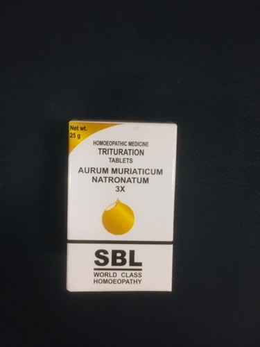 TRITURATION TABLETS Aurum Muriaticum natronatum 3X