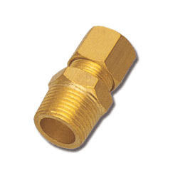 Polished Compression Male Connector