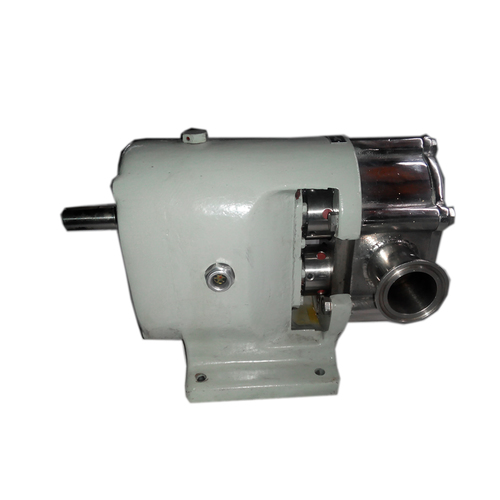 Tri Lobe Pump - Stainless Steel, ASI 316, Cast Iron Gear Case | Customizable Ports, Durable Design, Easy Cleaning, Gentle Pumping, High Efficiency, No Contamination