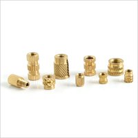 Round Brass Plastic Molding Inserts