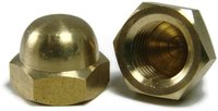 Brass Cap Nuts - Polished Finish | Durable And Versatile Fastening Solution For Various Applications