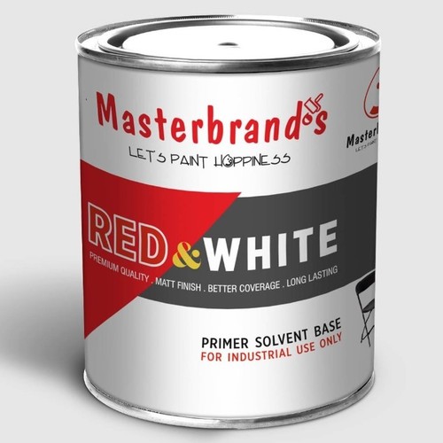 Red And White White Primer Oil Base