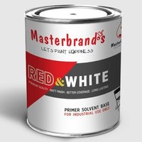 Red And White White Primer Oil Base