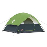 Coleman Sundome 6 Person Tent - Polyester Taffeta 68d, 10 Ft X 10 Ft Dome Shape | Exclusive Weathertec System, Easy Setup, 6 Ft Center Height, Lightweight 7.5 Kg