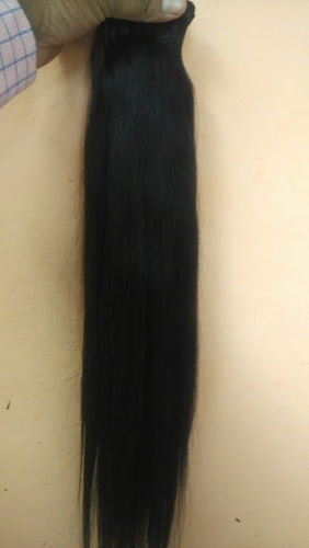 Single Drawn Human Hair - Color: As Per Customer Need.