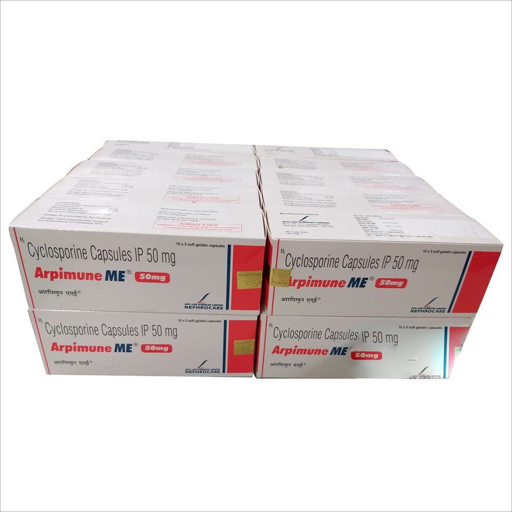 50 MG Cyclosporine Capsules IP