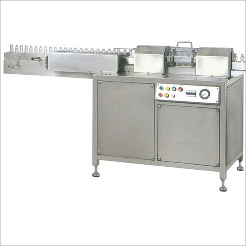 Silver Automatic Air Jet Cleaning Machine