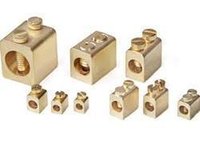 Brass Terminal Connector - 2-20 Mm Size, Polished Finish | Durable 2-10 Kg Weight