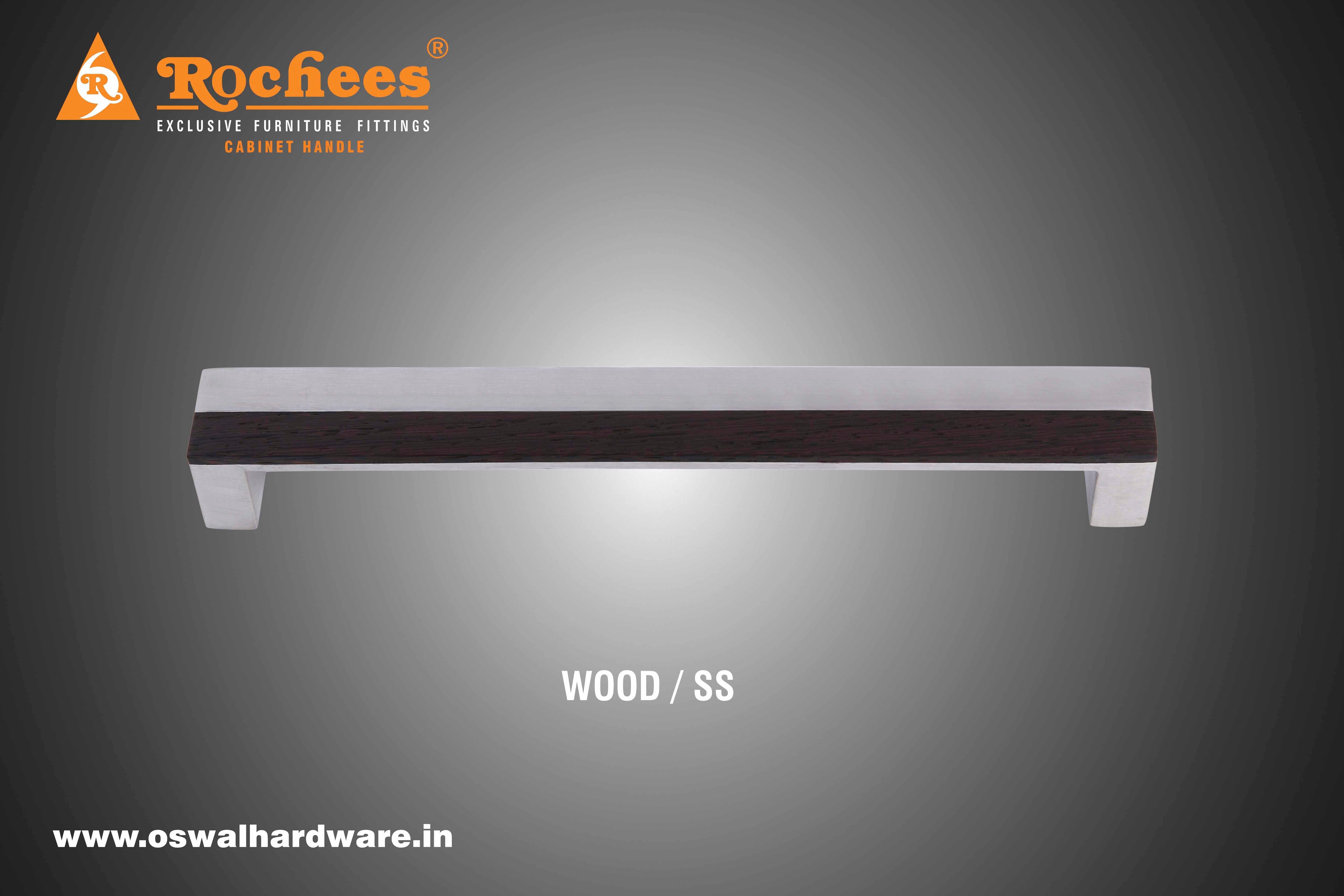 Cabinet Handle SS 304 Wood Fiero