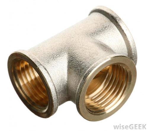 Polished Female - T Sanitary Fittings