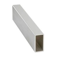Aluminum Square Tube - Alloy Steel, Rectangular Shape, Mill Finish | Silvery-White, Ductile, and Corrosion-Resistant for Aerospace Applications