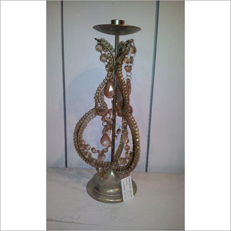 Decorative Beaded Candle Holder