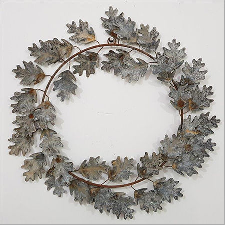 Metal Wall Iron Wreath