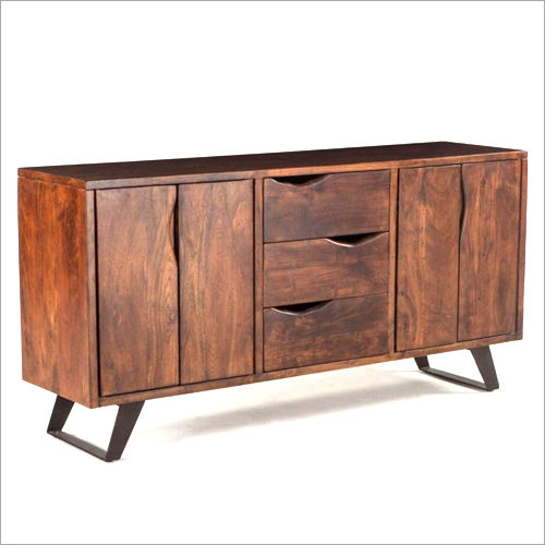 Brown Wooden Side Board