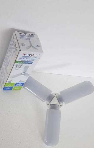 White Vt-2240 Led Bulb Fan Shape