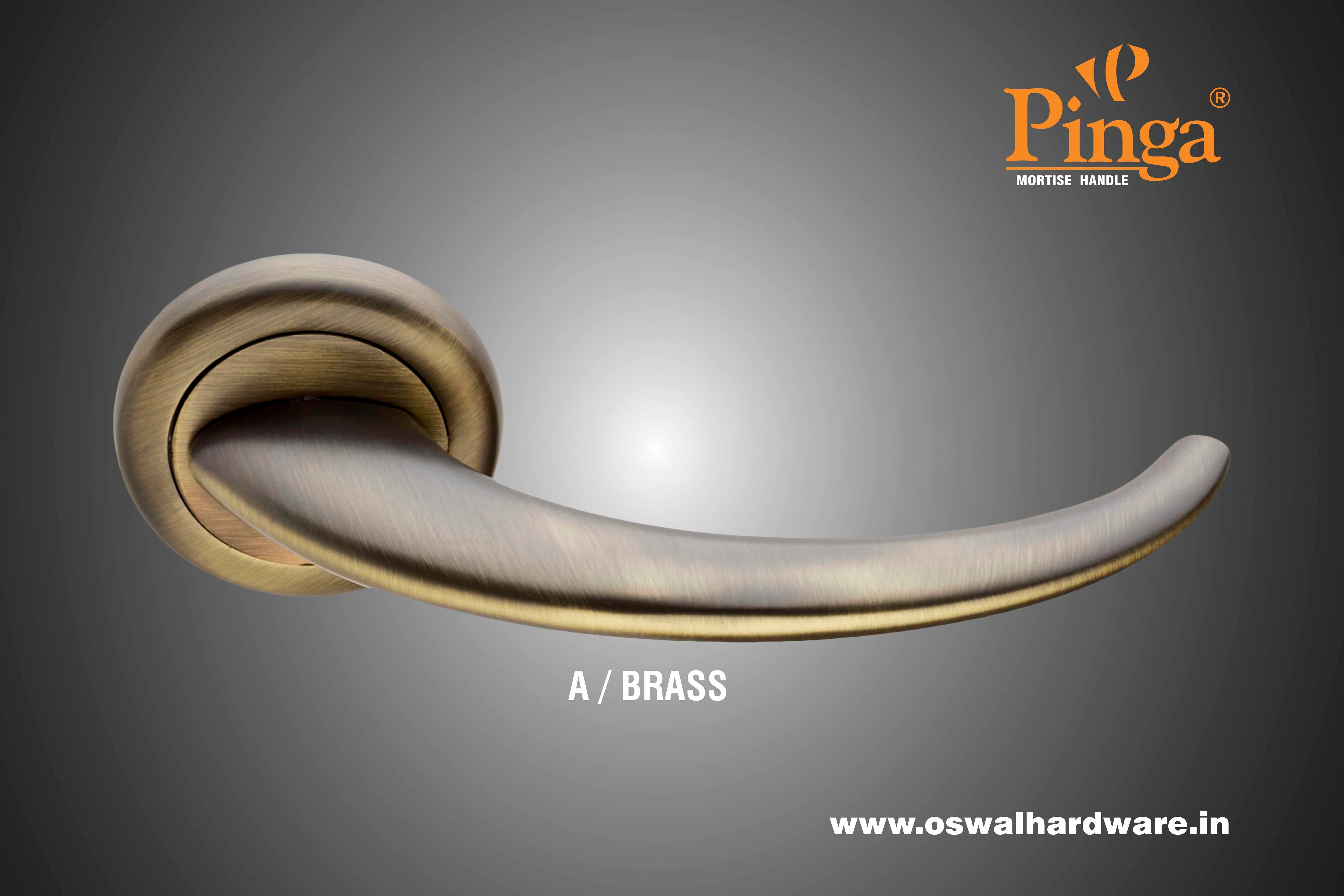Mortise Handle Brass 2005