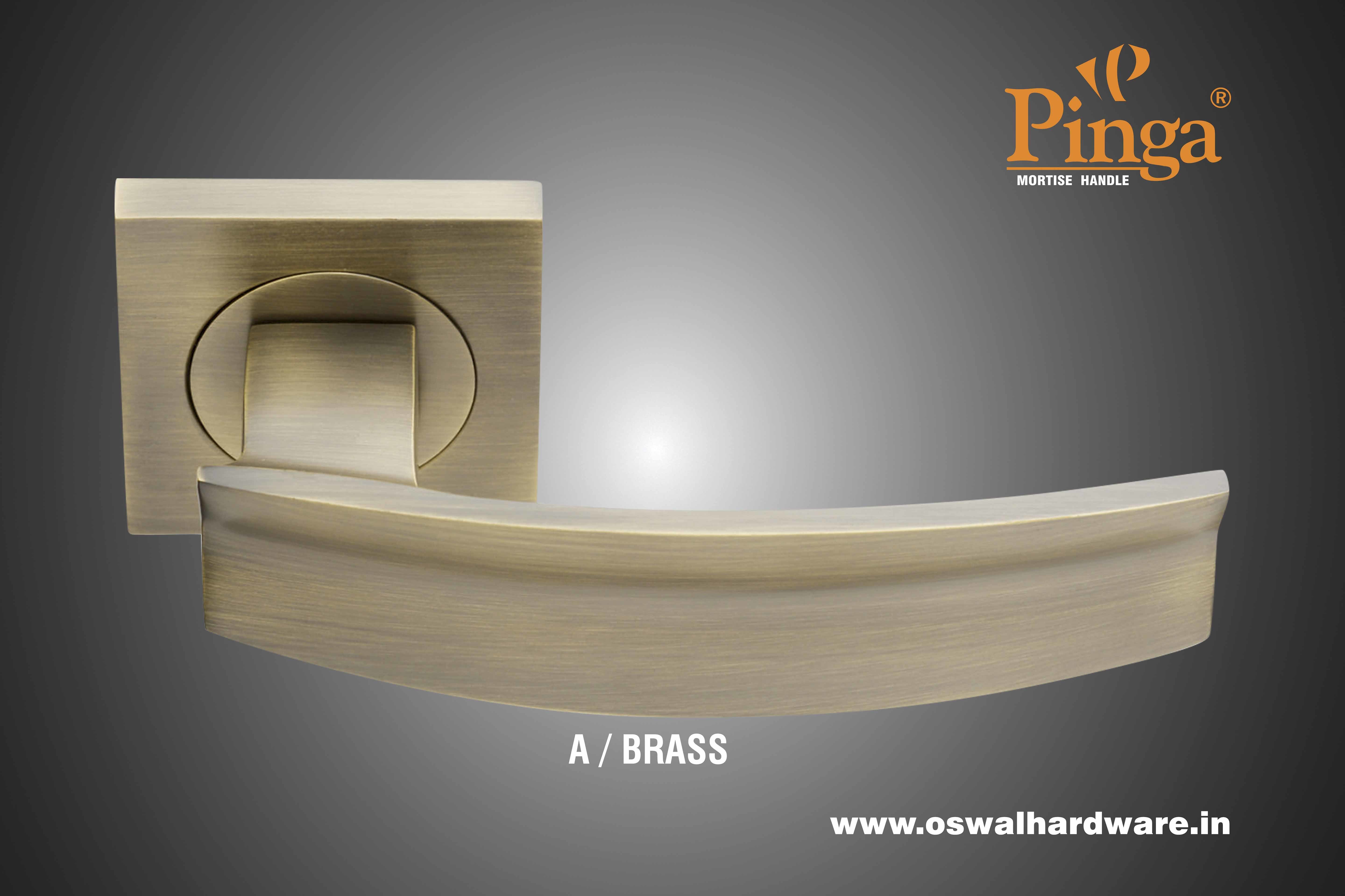 Mortise Handle Brass 2008