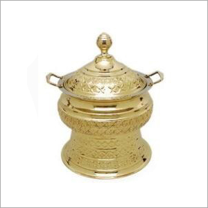 Golden Brass Chafing Dish