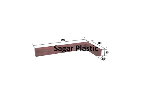 Aluminium Door Bracket (8x3ll Molding) Length: 88 Millimeter (Mm)