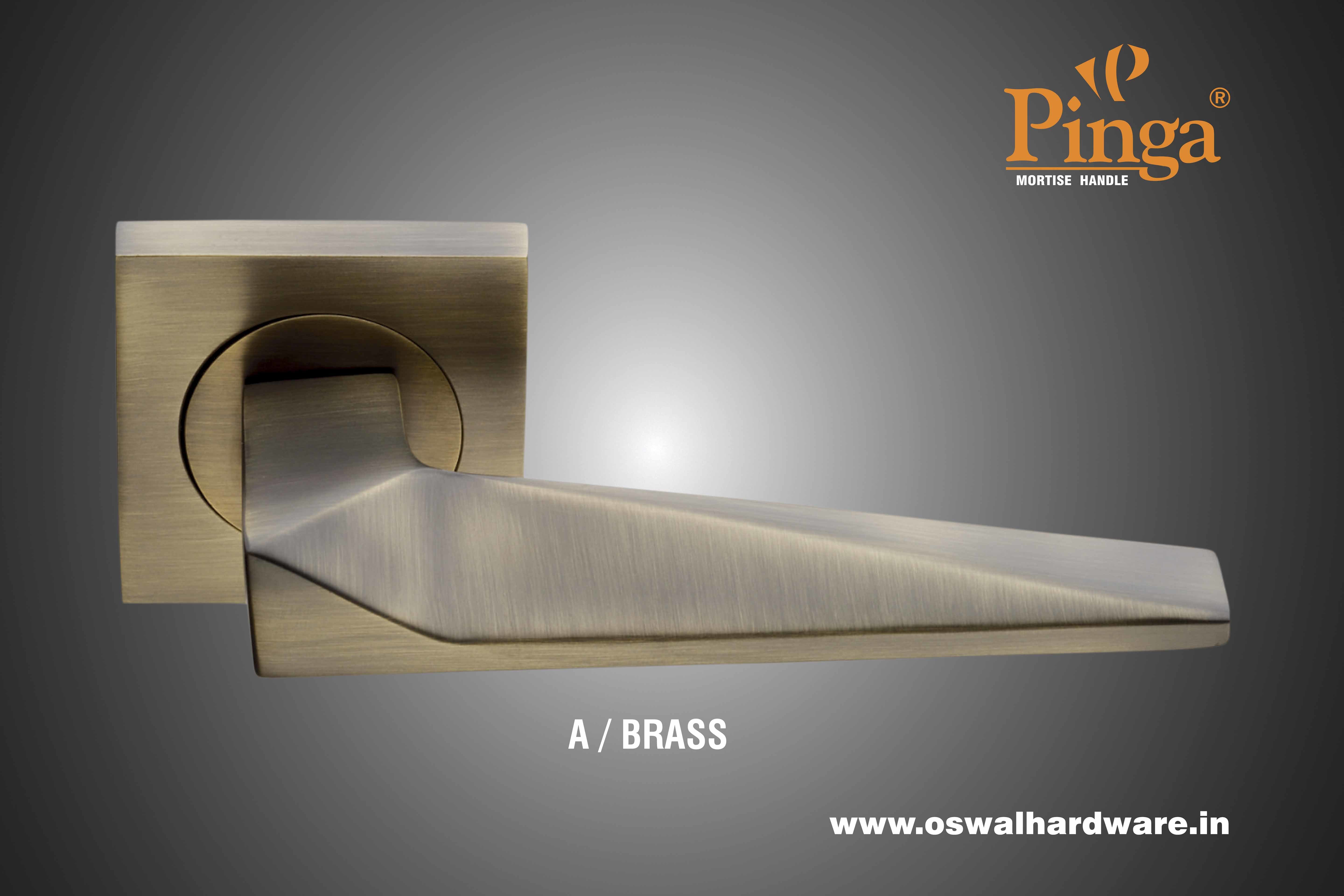Mortise Handle Brass 2015