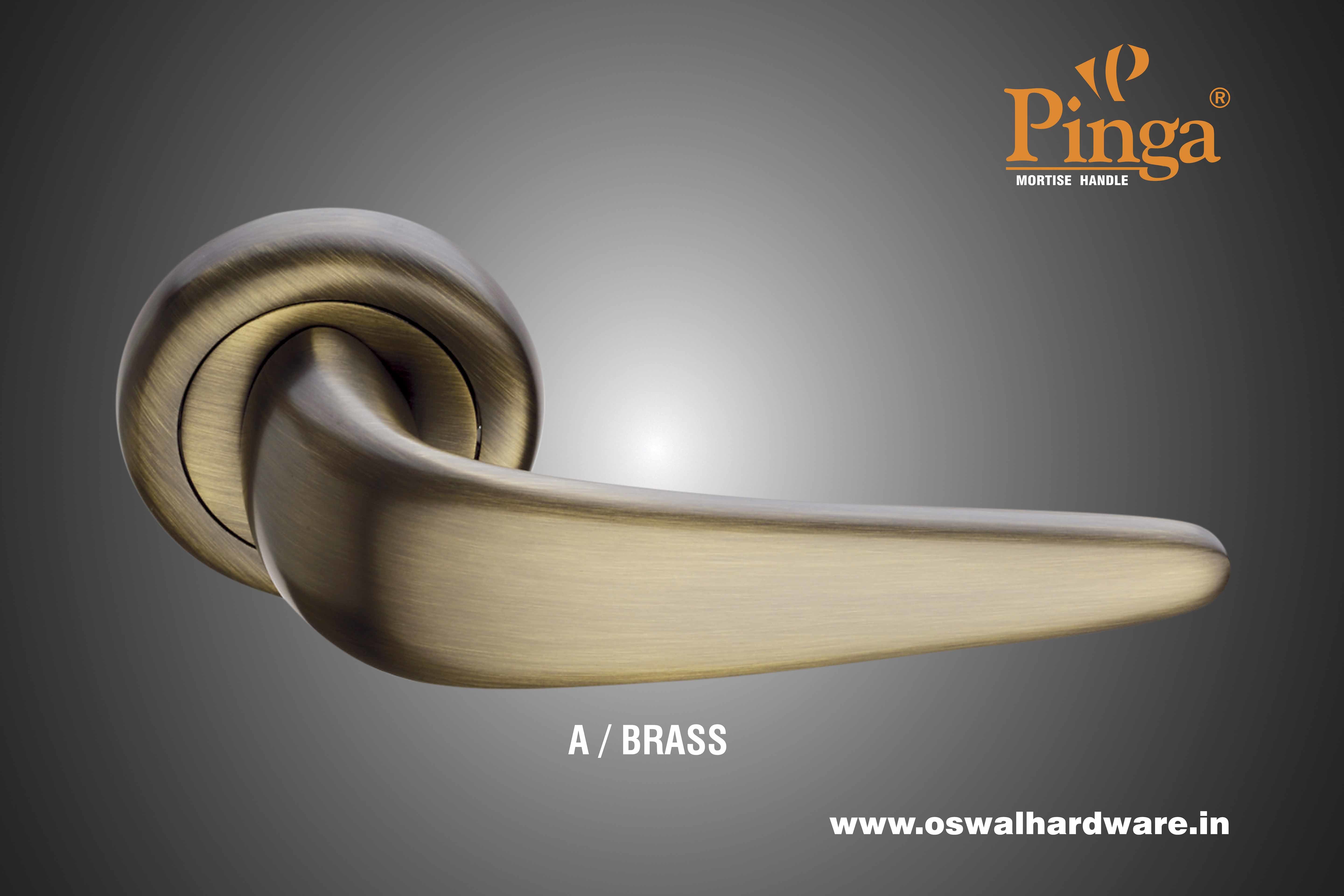 Mortise Handle Brass 2016
