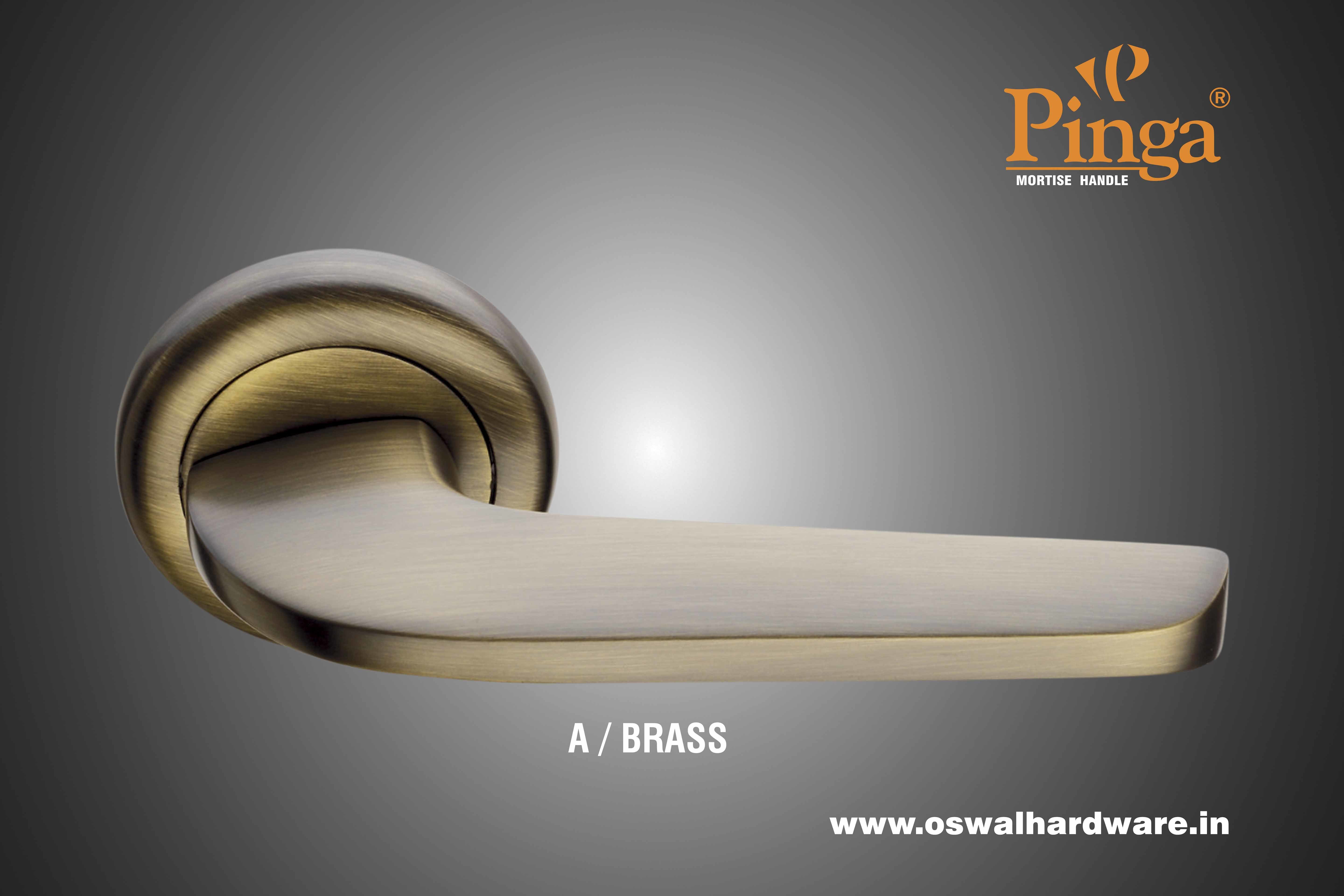 Mortise Handle Brass 2020