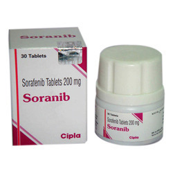 Sorafenib Tablets - 200 mg Dosage, 30 Tablets Bottle | Advised by Doctor, Oral Tablet Form