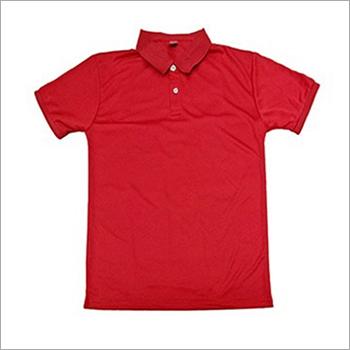 Mens Half Sleeves Collar T-Shirt
