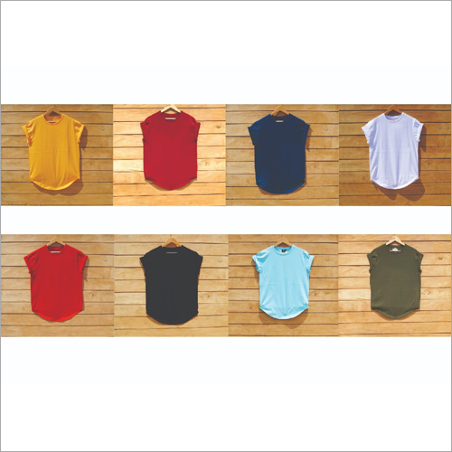 Mens Branded Round Neck T-Shirt