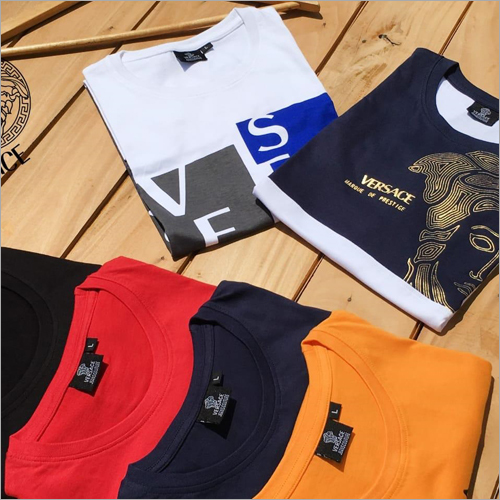 Mens Printed Round Neck T-Shirt