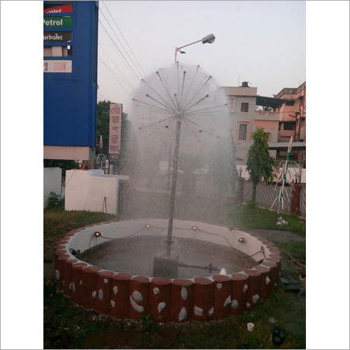 Outdoor Dandelion Fountain