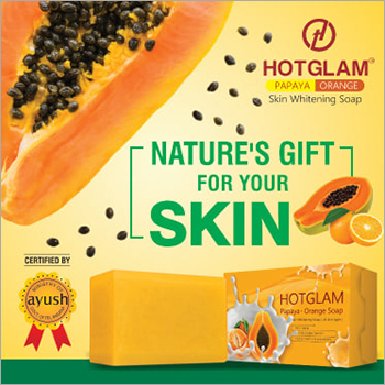 Papaya And Orange Skin Whitening Soap Ingredients: Fruit