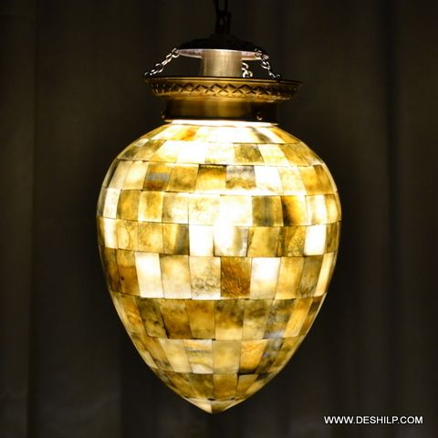 Designer Glass Night Wall Hanging Lamp