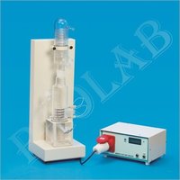 Single Stage Quartz Distillation Unit - Quartz & Borosilicate Glass, 21x20x21 Inch Dimensions | 2-10 Ltr/hr Output Capacity, 220-240 Volt Power, 1 Year Warranty, Easy-service Design