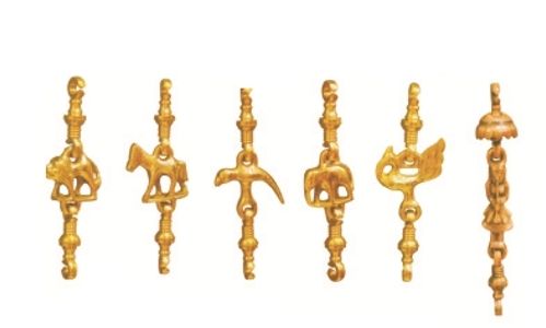 Brass Animal Set Jhula Chain