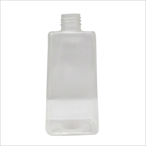 Transparent Plastic Cosmetic Bottle