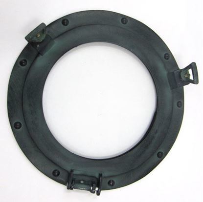 Porthole Glass Aluminum Green 11 Inch