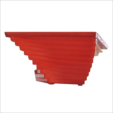 Red Twister Hanging Pot