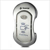 Rfid Door Lock - Ms Silver | Intelligent Electric Motor Lock With Biometric, Card & Keypad Reader, 1-2 Year Warranty