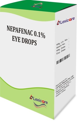 Nepafenac Eye Drops Age Group: Adult