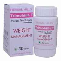Ayurvedic supplement for Weight Loss - Trimohills T - 30 Tablets with Lemon Flavour