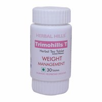 Ayurvedic supplement for Weight Loss - Trimohills T - 30 Tablets with Lemon Flavour