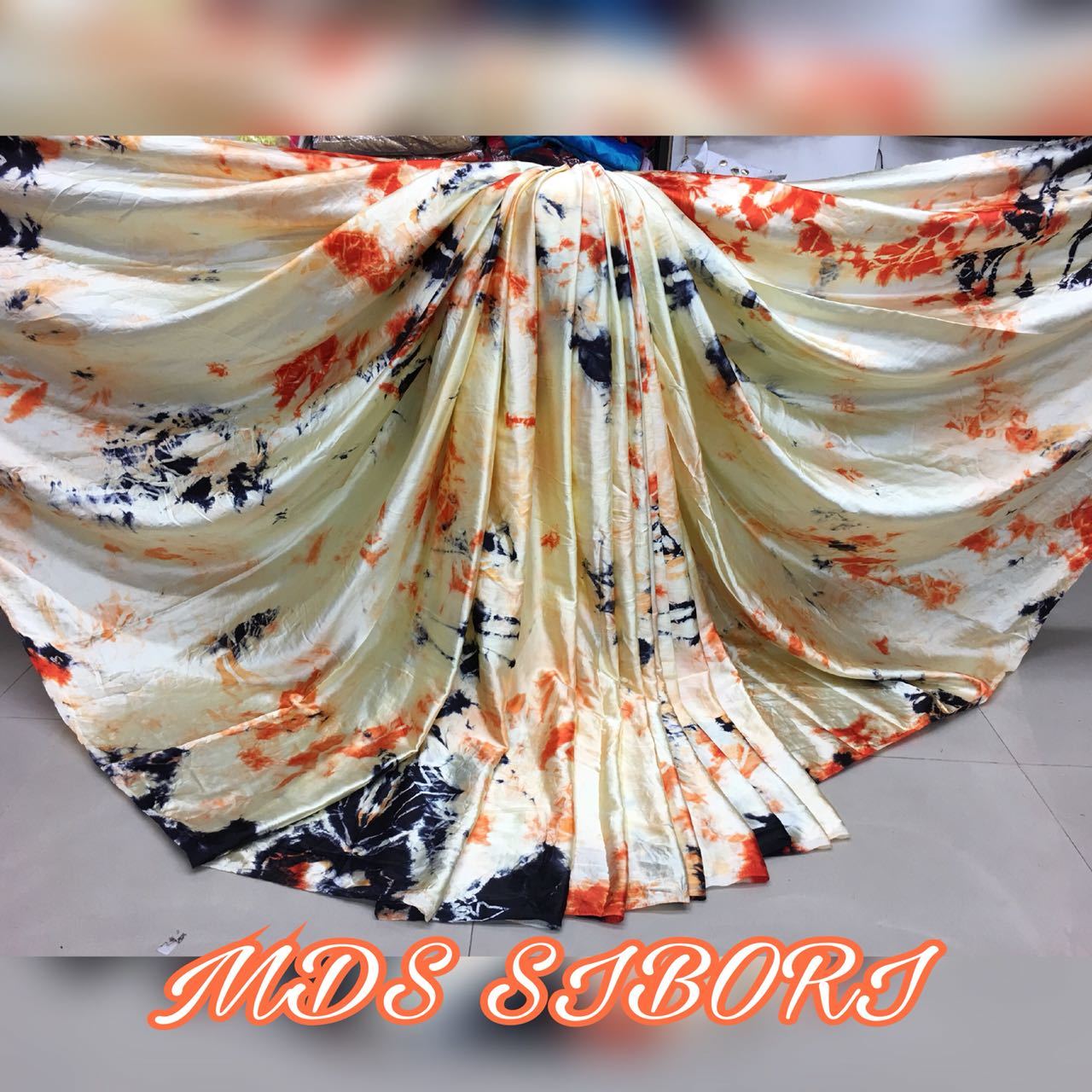 Fancy Japan Satin Saree
